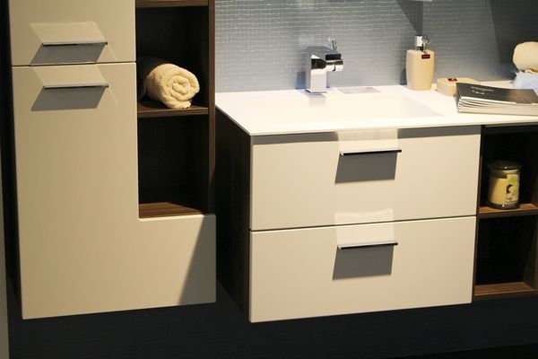 Meuble vasque avec rangements
