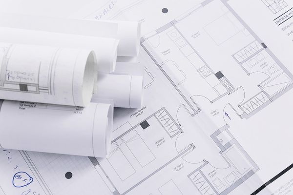 Plans de construction d'une maison