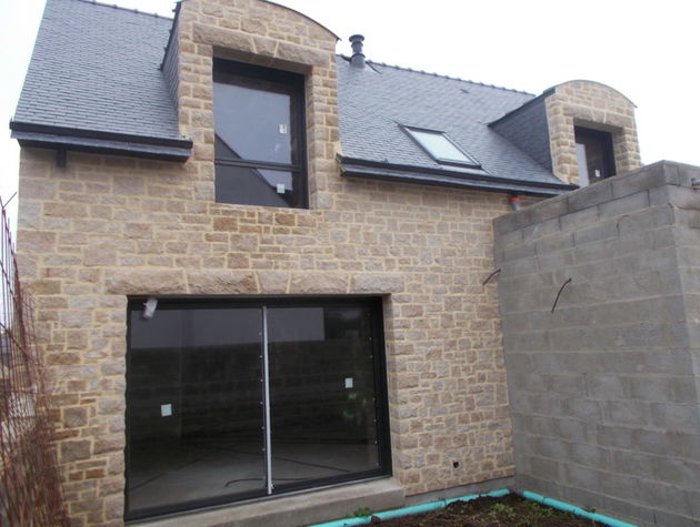 Façade pierre